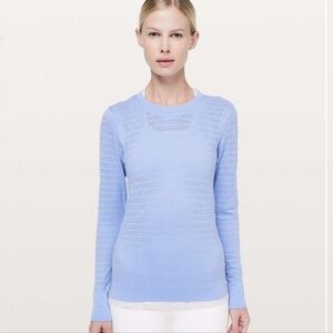 Light Purple💎 Lululemon💎 Long Sleeve Knit Top